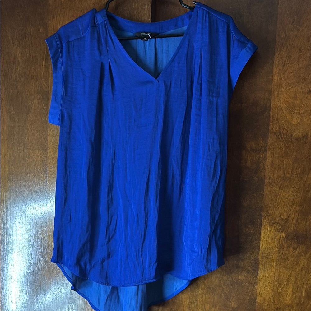 Simply Vera Vera Wang Royal Blue Blouse